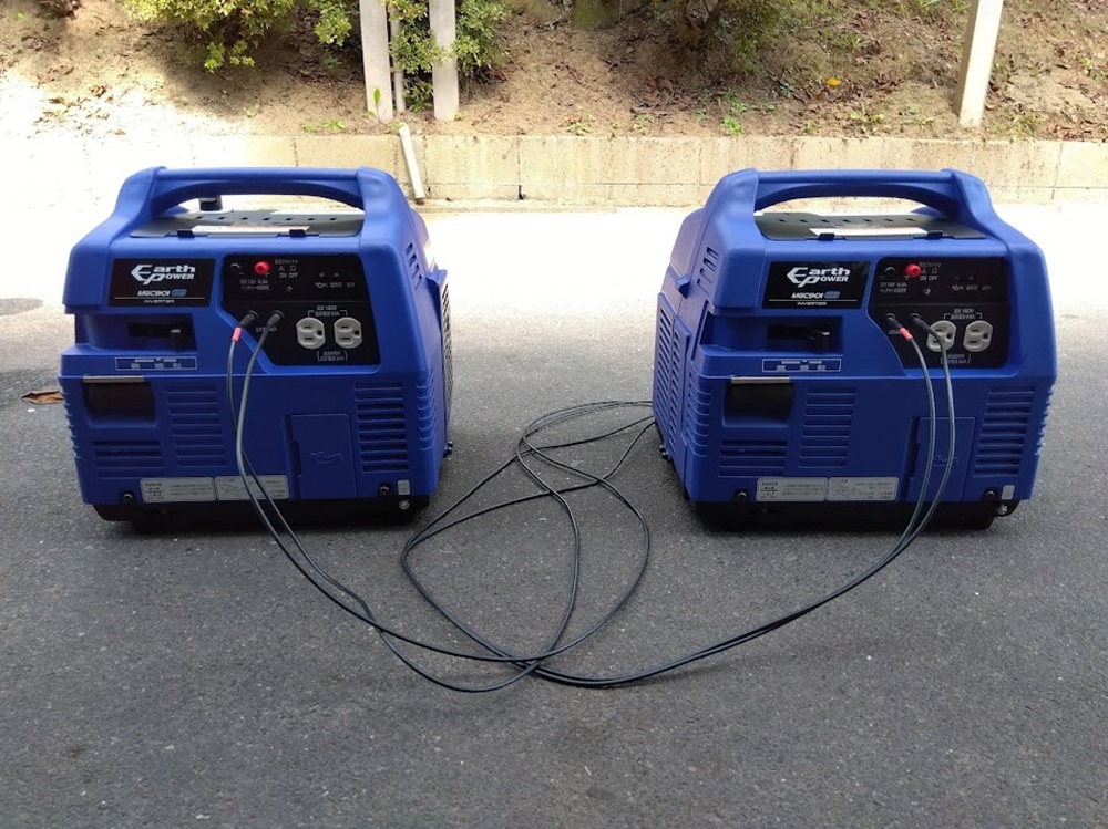 【福山市補助金活用】高齢者施設での非常用発電機導入事例2台連結時