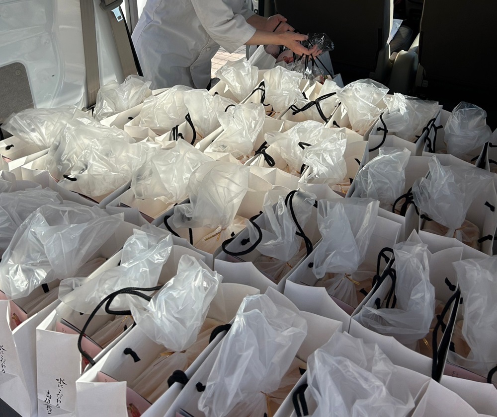 銀座に志かわ広島福山店配達法人