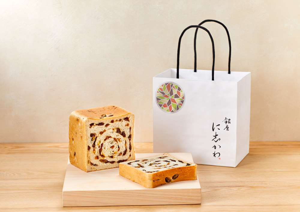 福山市パン屋銀座に志かわ贅沢果実食パン⑦