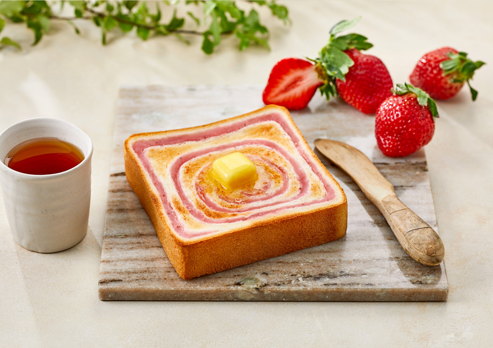 福山市パン屋銀座に志かわ2026年2月とちあいか苺あん