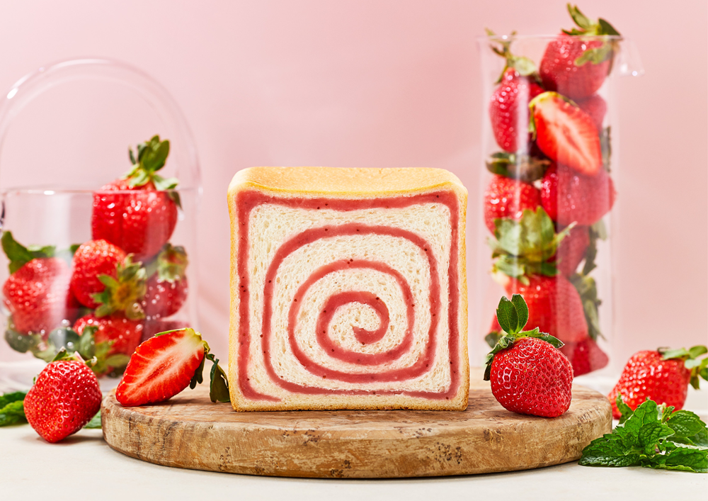 福山市パン屋銀座に志かわ2026年2月とちあいか苺あん