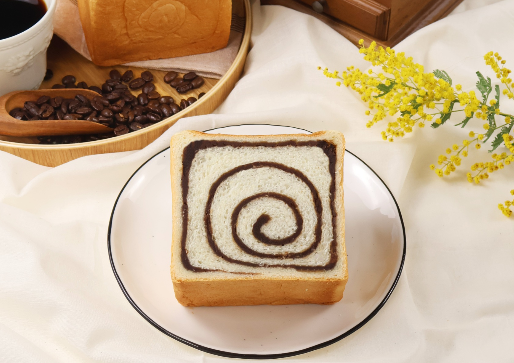 銀座に志かわ広島福山店2026年3月月初め食パン自家焙煎マンデリン珈琲あん