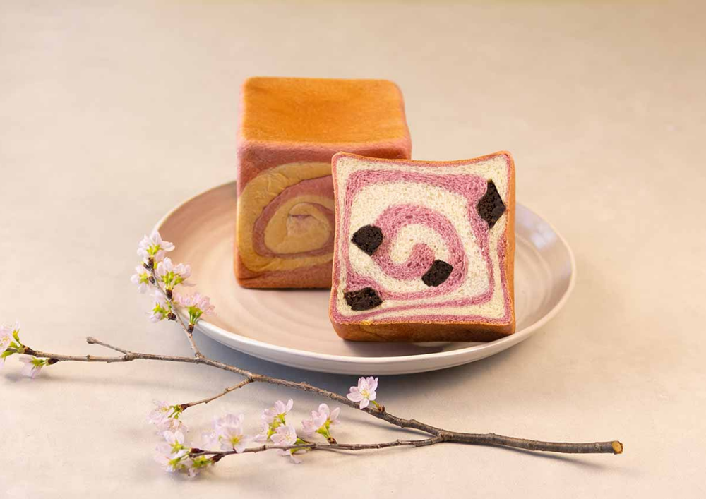 銀座に志かわ広島福山店2026年3月苺ブラウニー食パン3