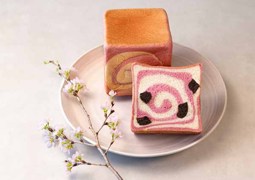 銀座に志かわ広島福山店2026年3月苺ブラウニー食パン4