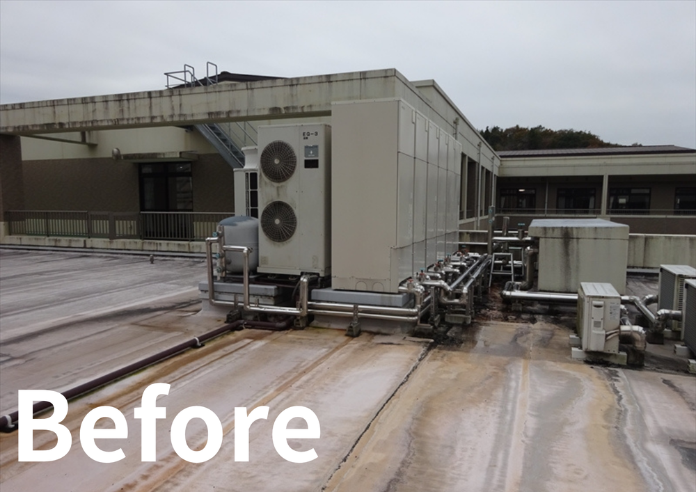 【東広島市】特別養護老人ホームの給湯設備更新事例｜井戸水トラブルをガス給湯器で解決6