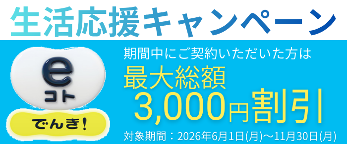 【2026年最新版】電気代を節約するなら「eコトでんき」！キャンペーンでさらにおトクに切り替えるチャンス (2)