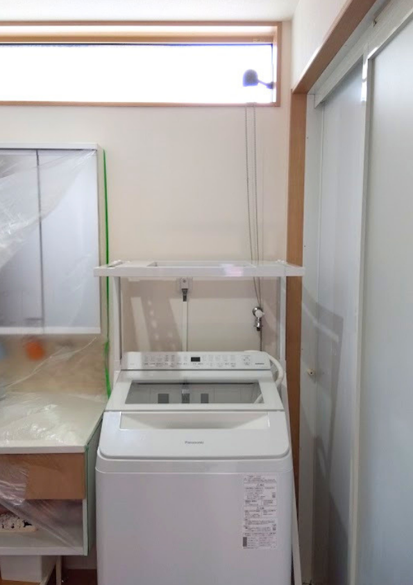 福山市でガス衣類乾燥機「乾太くん」9kgを設置｜オール電化住宅でも快適なランドリールームを実現