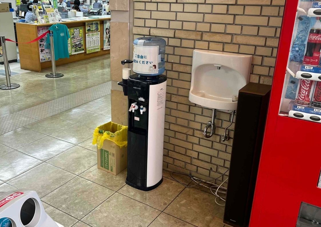 【日野町】役場・図書館・公民館にウォーターサーバーを設置|熱中症対策・防災にも活用⑤役場 設置後1